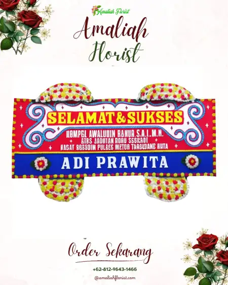 Papan Bunga Ucapan Selamat Urimessing