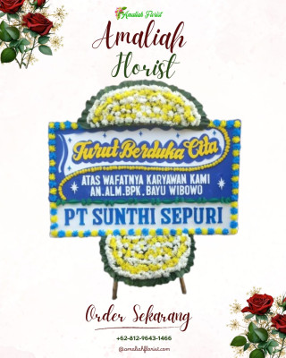 Papan Bunga Duka di Urimessing